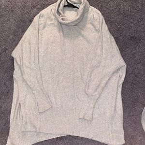 Oversized cowl neck sweater